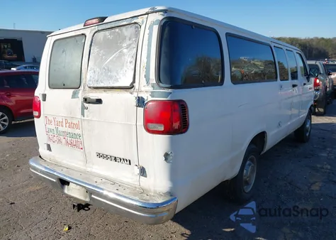 1994 Dodge Ram Wagon B350 z USA, uszkodzony, nr VIN 2B5WB35Z6RK538588